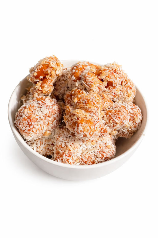 Beignets sucrés à la noix de coco