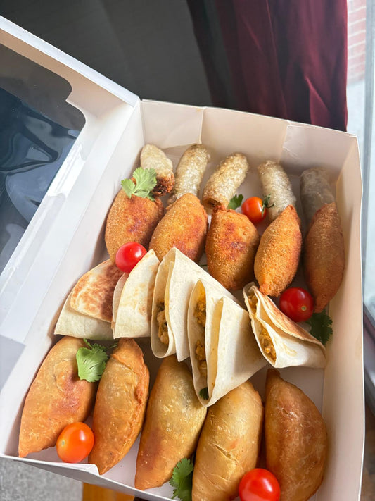 Plateau salé gourmand min 20 piéces